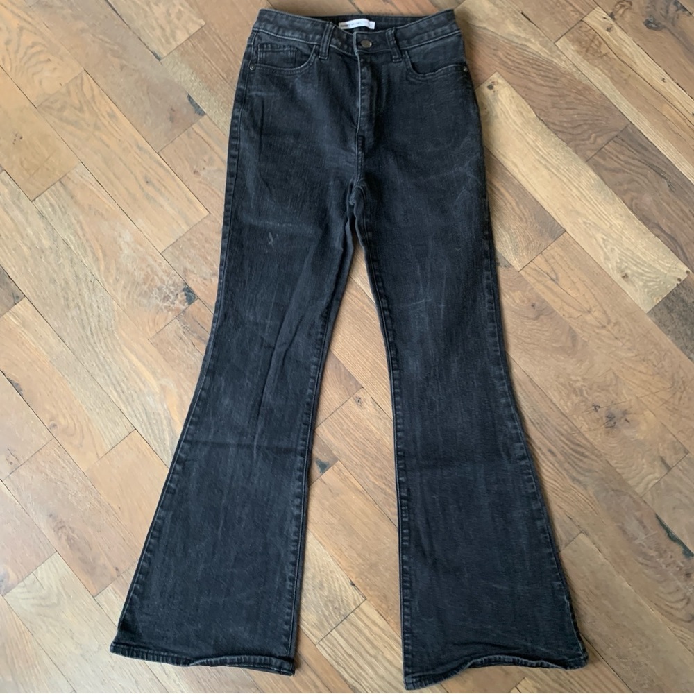 Elizabeth and James Womens High Rise Flare Size 27/4 organic cotton